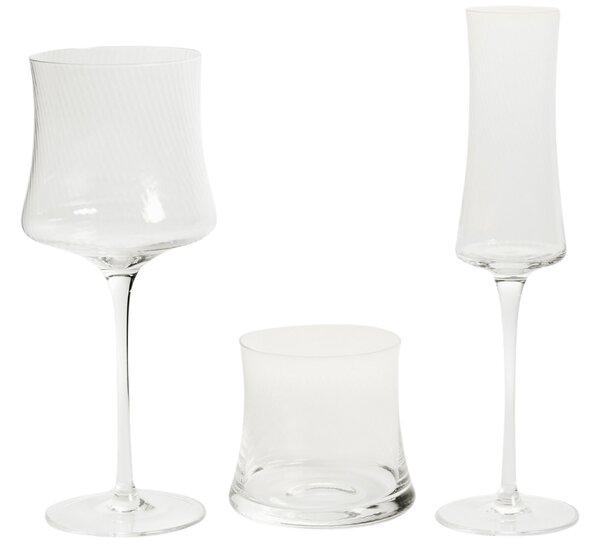 Kave Home Sklenička na sekt Alori 150 ml