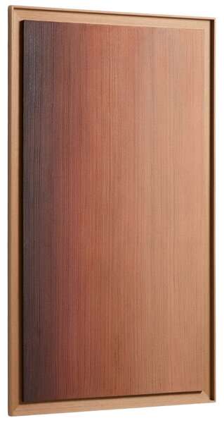 Kave Home Oranžový abstraktní obraz Breon 85 x 150 cm