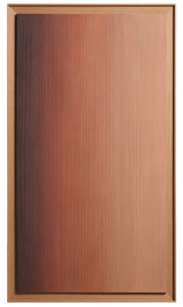 Kave Home Oranžový abstraktní obraz Breon 85 x 150 cm