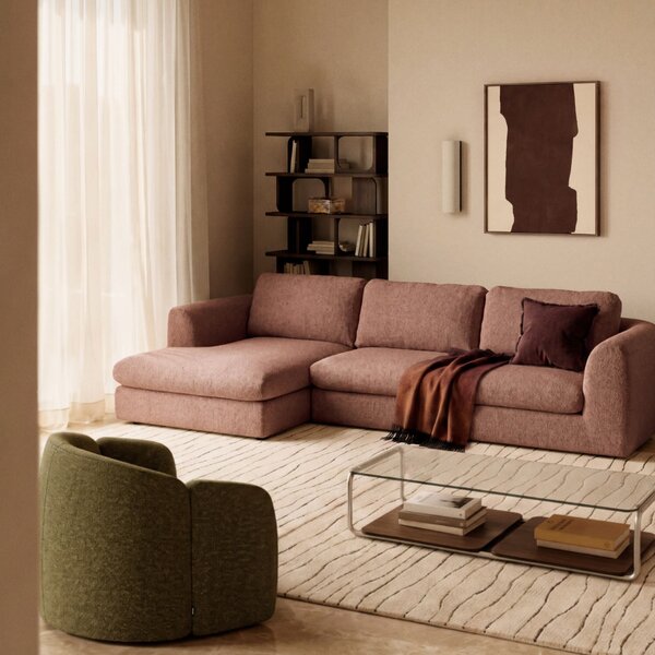 Kave Home Béžový koberec Loram 200 x 300 cm