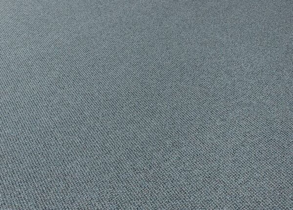 Breno Metrážový koberec RE-TWEED 76 modrý, šíře 400 cm, Modrá/Vícebarevné