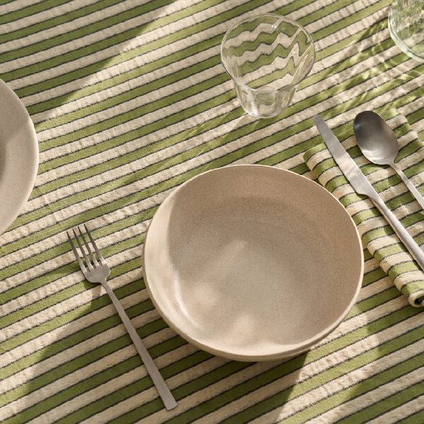 Kave Home Béžová miska Sermin Ø22 cm