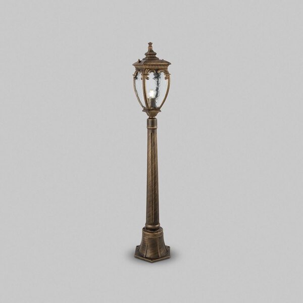Maytoni Vintage venkovní sloupkové svítidlo FLEUR, 60W, v. 113 cm, 1xE27, IP44 Barva: Bronz
