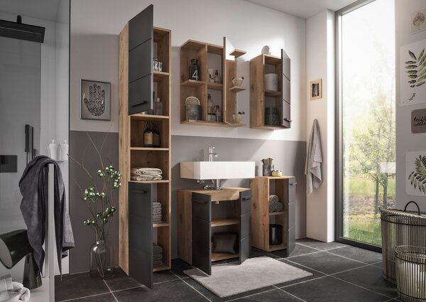 SPODNÍ SKŘÍŇKA, barvy dubu, 34/72/31 cm MID.YOU - Spodní skříňky, Online Only