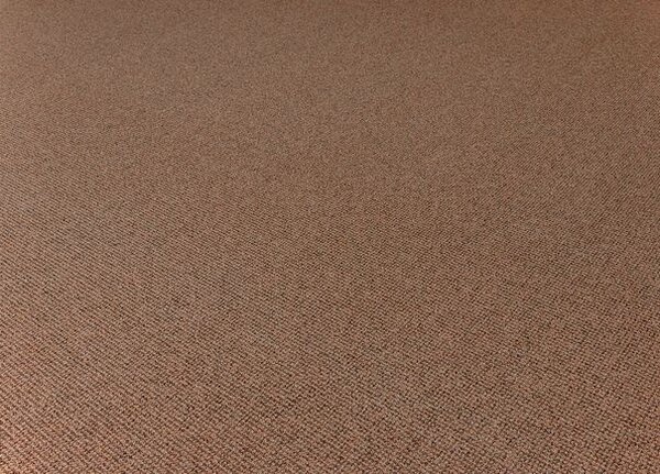 Breno Metrážový koberec RE-TWEED 64 oranžový, šíře 400 cm, Oranžová/Vícebarevné