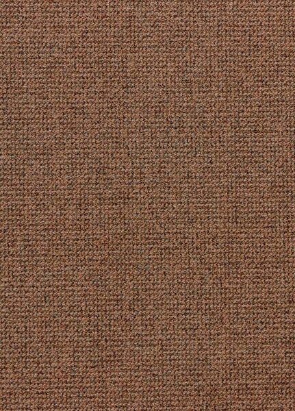 Breno Metrážový koberec RE-TWEED 64 oranžový, šíře 400 cm, Oranžová/Vícebarevné