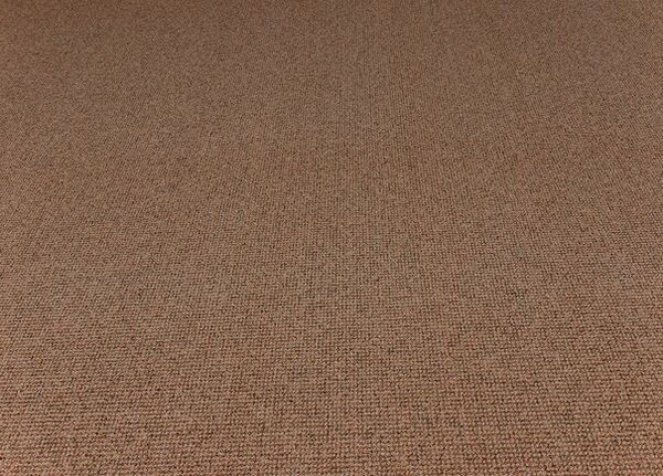 Breno Metrážový koberec RE-TWEED 64 oranžový, šíře 400 cm, Oranžová/Vícebarevné