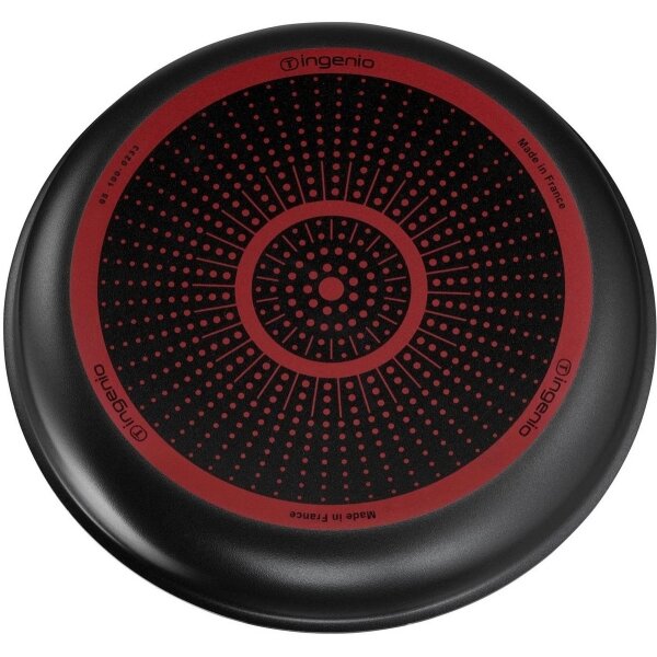 Tefal - Sada nádobí 3 ks INGENIO EASY COOK & CLEAN BLACK