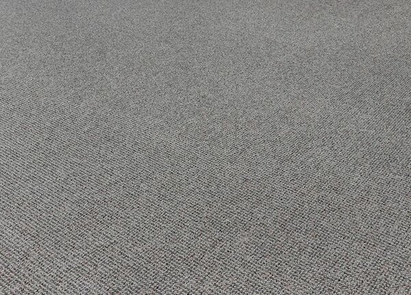 Breno Metrážový koberec RE-TWEED 39 tmavě šedý, šíře 400 cm, Šedá/Vícebarevné