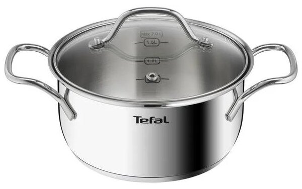 Tefal - Sada hrnců 10 ks INTUITION nerez
