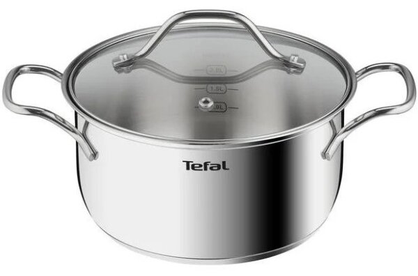 Tefal - Sada hrnců 10 ks INTUITION nerez