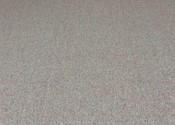 Breno Metrážový koberec RE-TWEED 34 šedobéžový, šíře 400 cm, Šedá/Vícebarevné