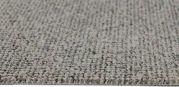 Breno Metrážový koberec RE-TWEED 34 šedobéžový, šíře 400 cm, Šedá/Vícebarevné