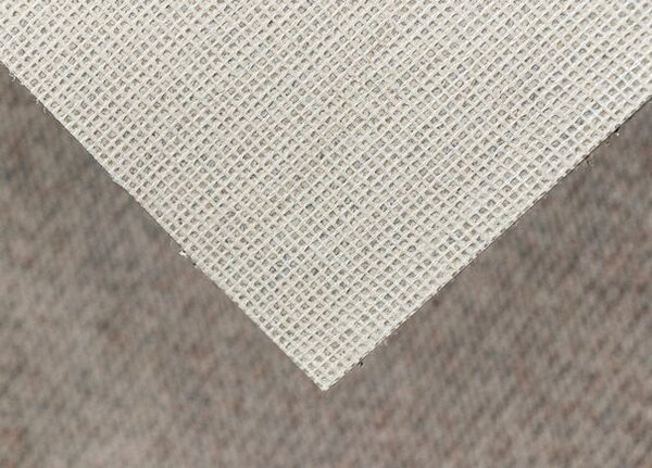Breno Metrážový koberec RE-TWEED 34 šedobéžový, šíře 400 cm, Šedá/Vícebarevné