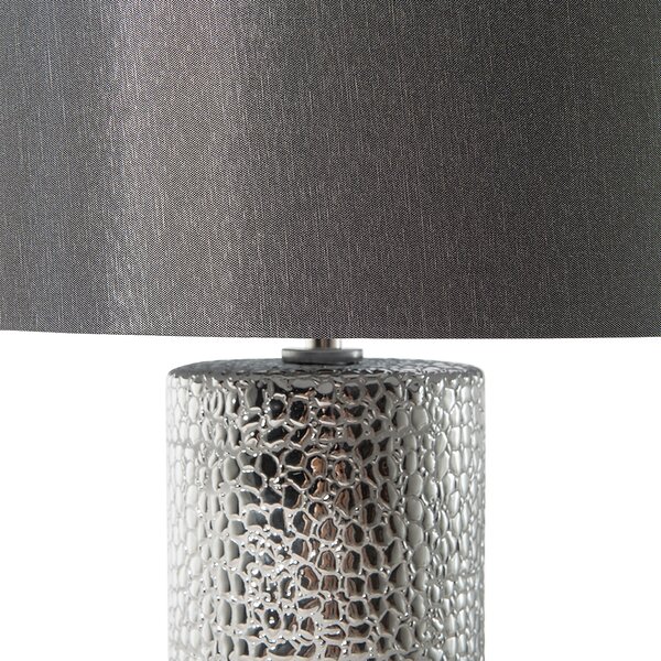 Stolní lampa AIKEN Porcelán Černá
