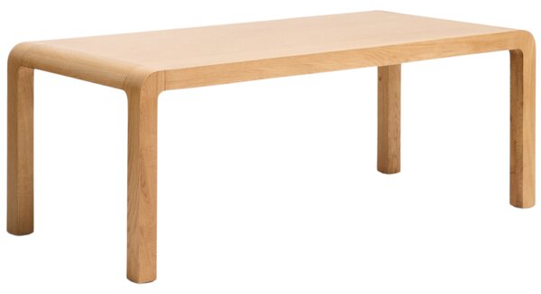 Kave Home Dubový rozkládací jídelní stůl Erisia 200/280 x 100 cm