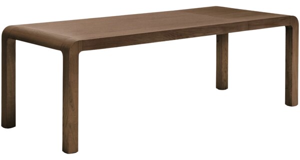 Kave Home Hnědý dřevěný rozkládací jídelní stůl Erisia 180/230 x 90 cm