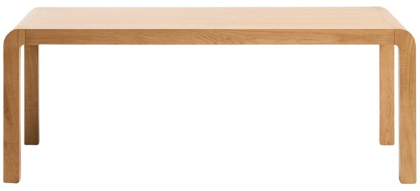 Kave Home Dubový rozkládací jídelní stůl Erisia 200/280 x 100 cm