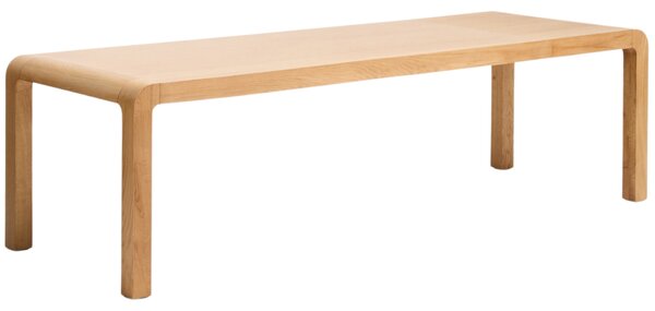 Kave Home Dubový rozkládací jídelní stůl Erisia 200/280 x 100 cm
