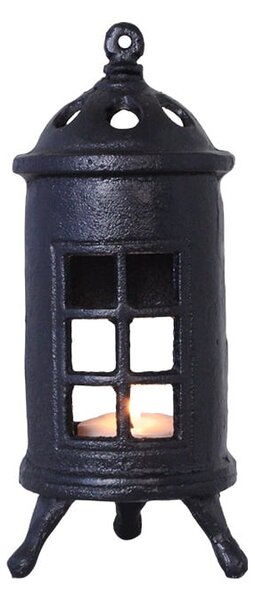 Kovový svícen na čajovou svíčku Stove Black