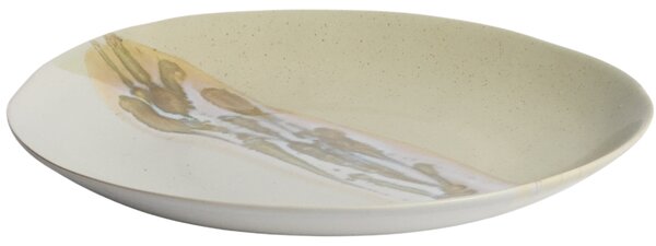 Kave Home Šedý dekorativní talíř Arvela Ø40 cm