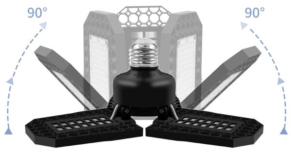 Gardlov 20440 Osvětlení pro pěstování rostlin GROW LIGHT E27, 108 LED, 8 W