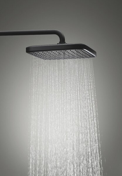 GROHE Vitalio Comfort 250 - Sprchový systém s termostatem na zeď, černá matná 266962431