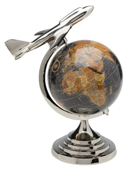Kare designové globusy Globe Top Plane