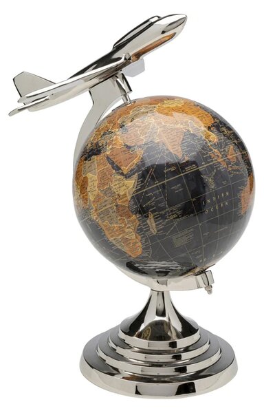 Kare designové globusy Globe Top Plane