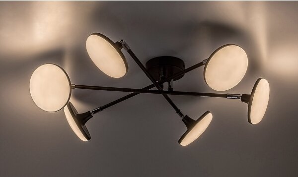 Rabalux 71063 - LED Přisazený lustr MADI LED/24W/230V 3000K černá