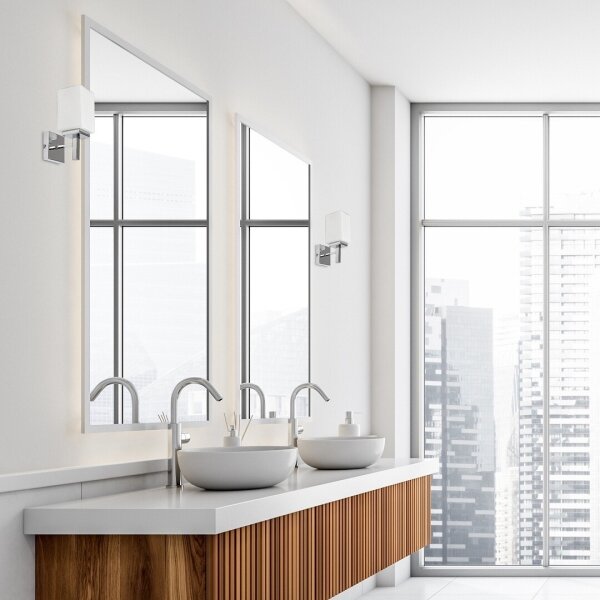 Rabalux 71059 - Koupelnové nástěnné svítidlo ZENKAI 1xE14/10W/230V IP44 chrom