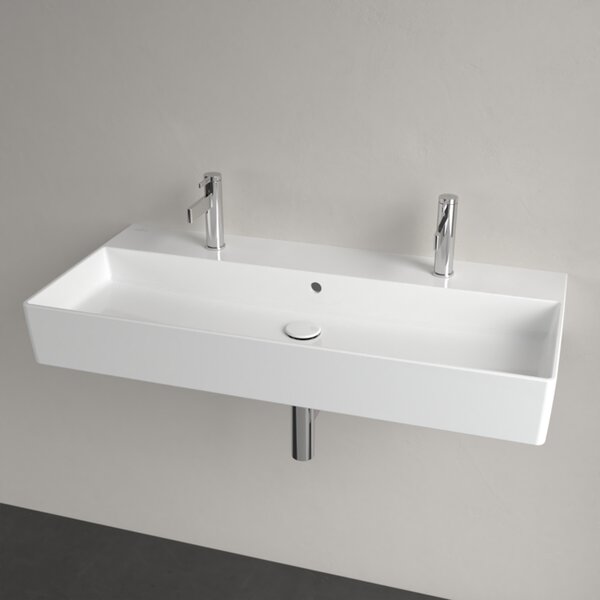 Villeroy & Boch Memento 2.0 - Umyvadlo 1000x470 mm, s přepadem, alpská bílá 4A221L01