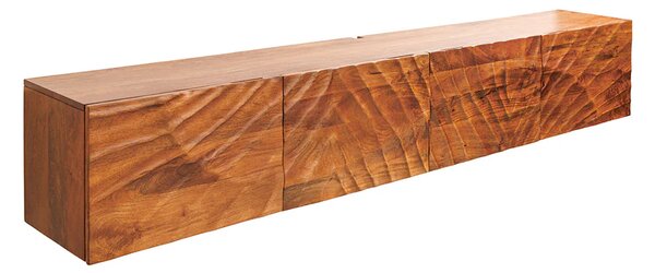 Massive home | Závěsný TV stolek SCORPION 200cm, mangové dřevo