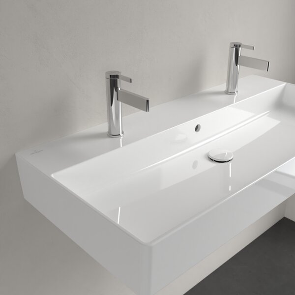 Villeroy & Boch Memento 2.0 - Umyvadlo 1000x470 mm, s přepadem, alpská bílá 4A221L01
