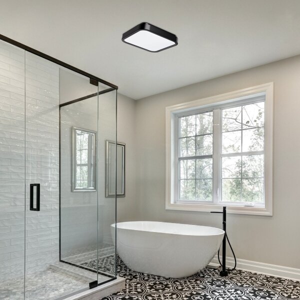 Rabalux 71255 - LED Koupelnové stropní svítidlo SAMIRA LED/18W/230V IP44 černá