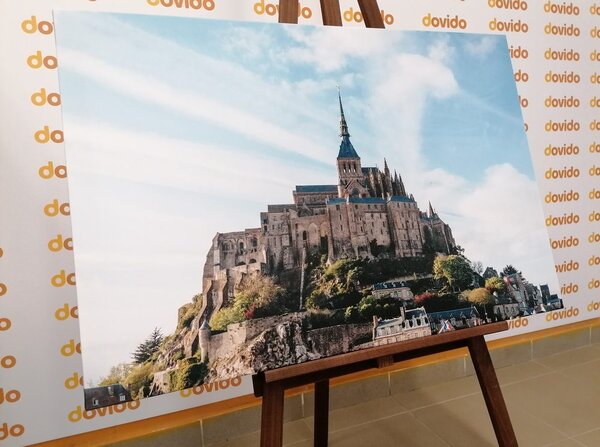 Obraz opatství Mont-Saint-Michel
