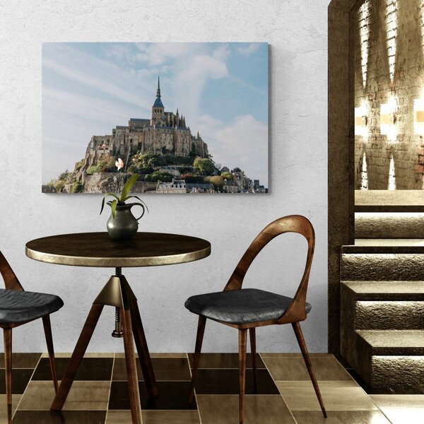 Obraz opatství Mont-Saint-Michel