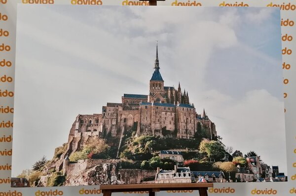 Obraz opatství Mont-Saint-Michel