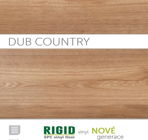Rigid Vinyl Floor click Dub country 8009 2,235 m2