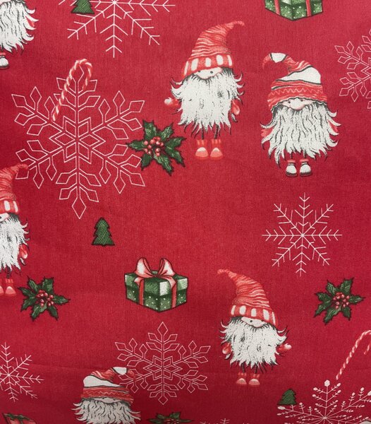 Povlečení bavlněné Vánoční Merry Christmas red 200x140cm+90x70cm