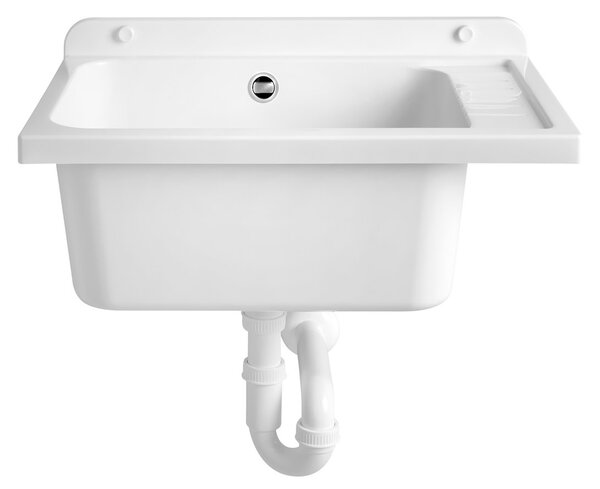 Aqualine Aqualine, Výlevka na skříňku 58x38 cm, plast, bílá, PI5838