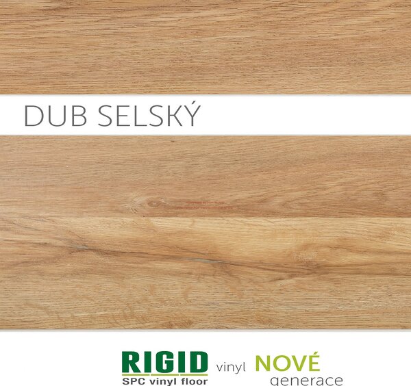 Rigid Vinyl Floor click Dub selský 2,235 m2
