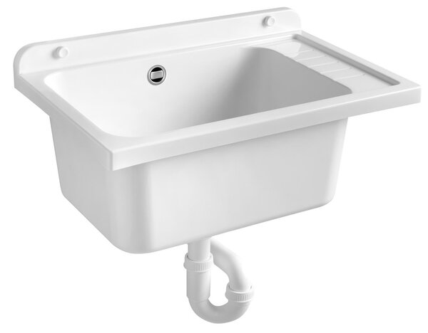 Aqualine Aqualine, Výlevka na skříňku 58x38 cm, plast, bílá, PI5838