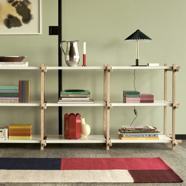 HAY Koberec Ethan Cook Flat Works, Peach Green Check, 170 x 240