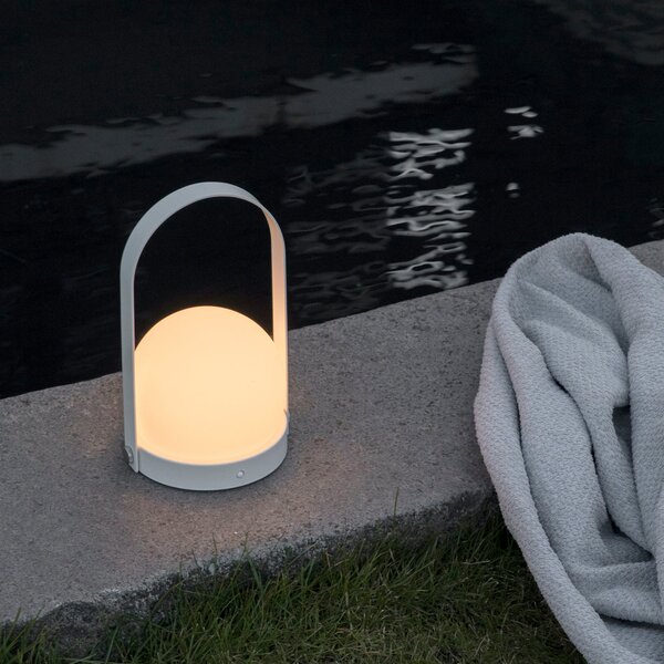 AUDO COPENHAGEN Přenosná lampa Carrie Portable, Olive