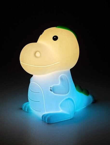 Rabalux 76021 - LED RGB Stmívatelná dětská lampička DINOO LED/0,45W/5V