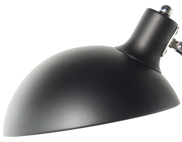 Stolní lampa MERAMEC Nastavitelná Kov Černá