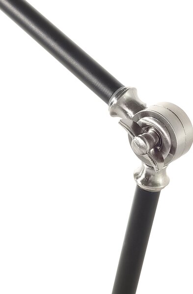 Stolní lampa MERAMEC Nastavitelná Kov Černá