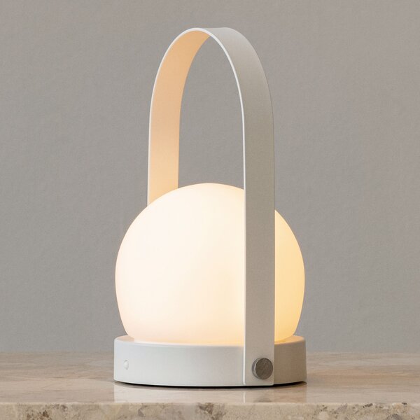 AUDO COPENHAGEN Přenosná lampa Carrie Portable, White