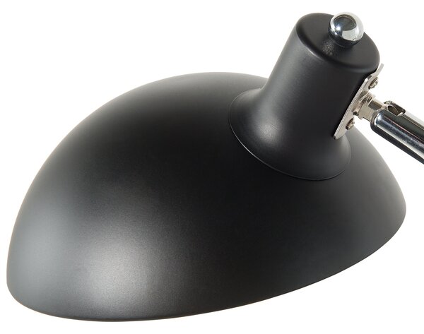 Stolní lampa MERAMEC Nastavitelná Kov Černá